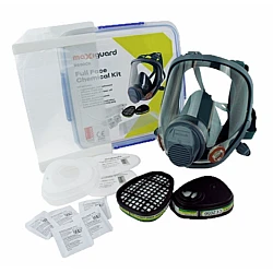 Maxiguard Full Face Respirator Chemical Kit