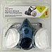 MaxiGuard Half Mask Silicone Painters Kit (Blister Pack)