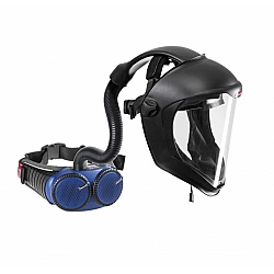 Air Hood Face Shield With Papr Unit-Rpg540
