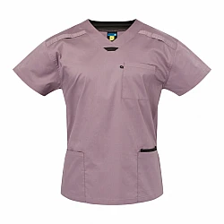 MEDI8 UNISEX STRETCH SCRUB TOP - M88025