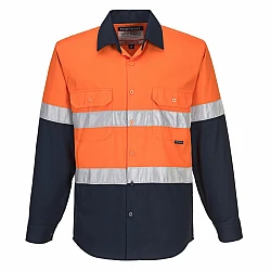 Portwest Industrial Long Sleeve D/N Shirt - MA803
