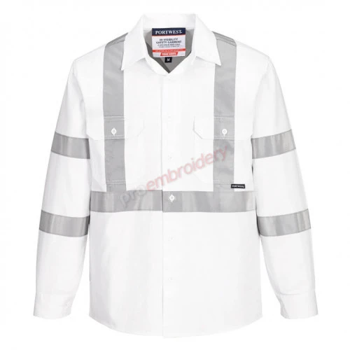 Portwest Taped Night Cotton Drill Shirt - Mx303