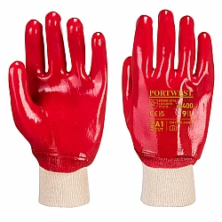PVC Knitwrist Glove - A400