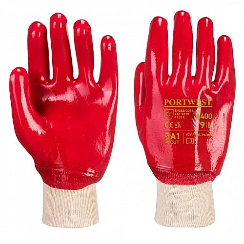 PVC Knitwrist Glove - A400 PVC Knitwrist Glove - A400