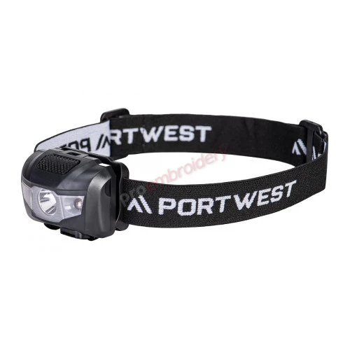 USB Rechargeable Head Torch – Wide Beam with Tilt and Multiple Light Modes