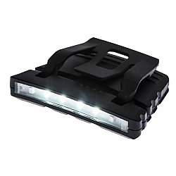 USB Rechargeable LED Cap Light – Clip-On with Tilt & Multiple Modes