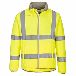 Portwest Eco Hi Vis Polar Fleece Jacket - Ec70