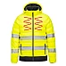 Portwest Hi-Vis Ultrasonic Heated Tunnel Jacket - S548