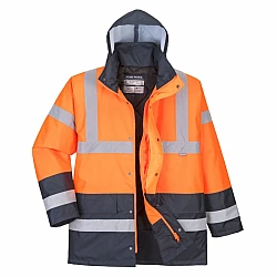 PORTWEST Hi-Vis Two Tone Traffic Jacket