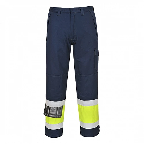 Hi Vis Modaflame Pants/Trouser Yellow/Navy Hi Vis Modaflame Pants/Trouser Yellow/Navy