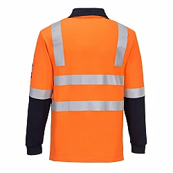 Flame Resistant Hi Vis Brushed Fleece - Mf202