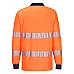 Pw3 Hi Vis Polo Shirt Long Sleeves - T186