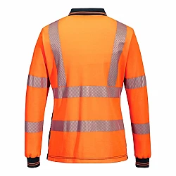 Hi-Vis Women's Cotton Comfort Polo Shirt L/S - ML212