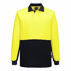 Portwest Hi-Vis Contrast Class D Polo Shirt L/S - MP813