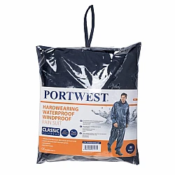 Portwest Wet Weather Raincoat 2 Pieces Rain suit