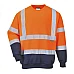 PORTWEST Two Tone Hi Vis Sweatshirt - B306
