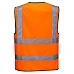 Hi Vis Zipped Band & Brace Vest - C375