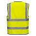 Hi Vis Zipped Band & Brace Vest - C375