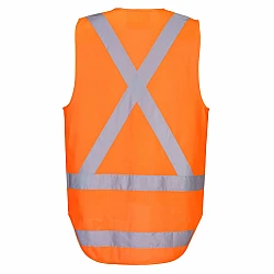 PORTWEST HI VIS TTMC X Back Vest