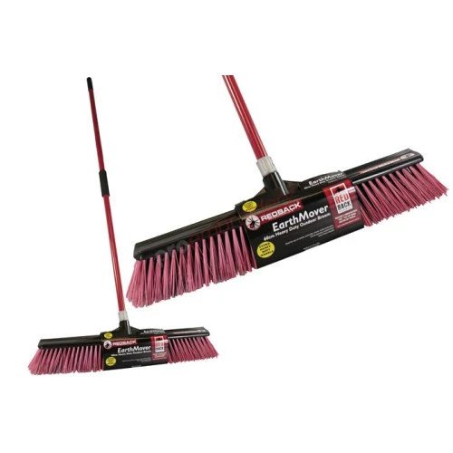 Red Earthmover Outdoor Broom Red Earthmover Outdoor Broom
