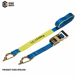 Ratchet Tie Down 35mm x 6M 1.5T Captive J-Hook