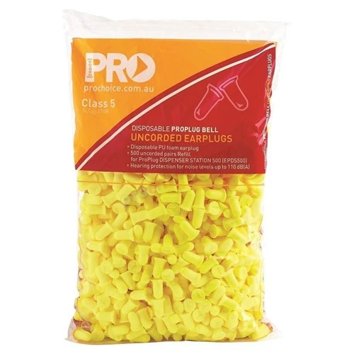 Probell Refill Bag For Dispenser Uncorded 500 Pairs Probell Refill Bag For Dispenser Uncorded 500 Pairs