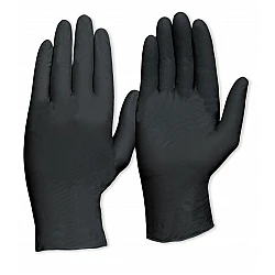 Prochoice Black Nitrile Heavy Duty Powder Free Gloves Box Of 100