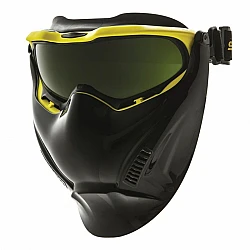 Spartan With Black Visor/Yellow Frame Titanium Af/As Shade 5
