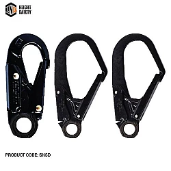 Elite Double Leg Shock Absorbing Webbing Lanyard With Hardware Sn & Sd X2