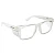 CLEAR LENS WITH CLEAR FRAME