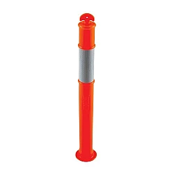 Bollard Stem HI VIS with Reflective Tape