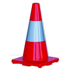 Traffic Cone Reflective Orange Witches Hat 450mm