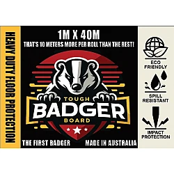 BADGER BOARD Floor Protection 1M x 40M