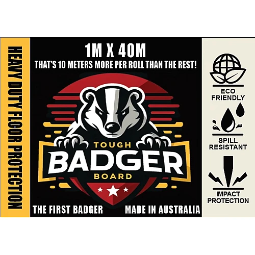 BADGER BOARD Floor Protection 1M x 40M