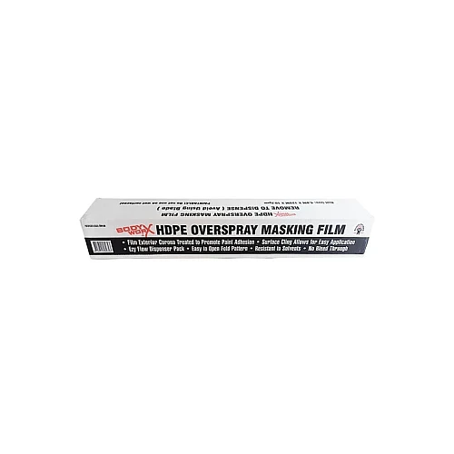 Bodyworx HDPE Overspray Masking Film 4.8M x 120M Bodyworx HDPE Overspray Masking Film 4.8M x 120M