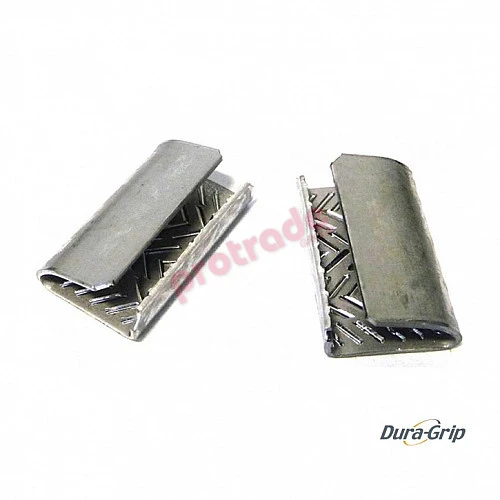 Galvanised PET Serrated Open Seals 12-19mm - Box Of 1000pc Galvanised PET Serrated Open Seals 12-19mm - Box Of 1000pc
