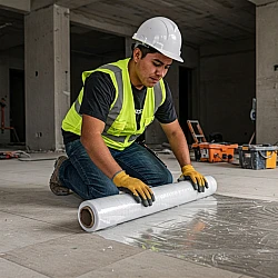 Hard Floor Self Adhesive Film 700mm x 30M