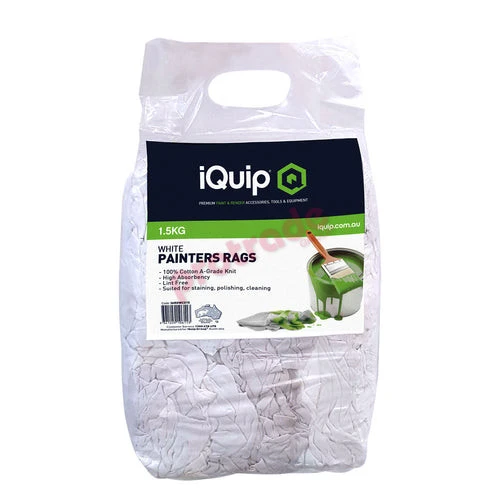 iQuip White Painters Bag Of Rags iQuip White Painters Bag Of Rags