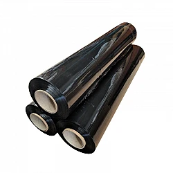 Black Pallet Wrap Stretch Film 500mm