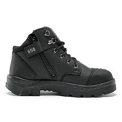 Steel Blue PARKES ZIP: Scuff Cap Safety Boot