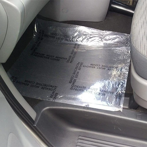 Auto Car Carpet Protection Self Adhesive Film 600mm X 400mm X 100M