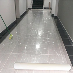 Hard Floor Surface Protection Self Adhesive Film 100m