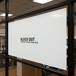 Block Out Window Protection Film