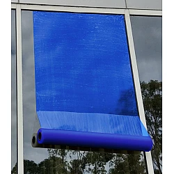 Window Protection Film Blue Self Adhesive 90 Days UV Stable Window Protection Film Blue Self Adhesive 90 Days UV Stable