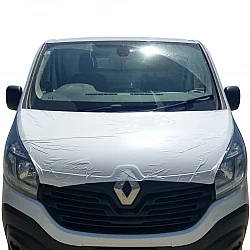 White Auto Vehicle Wrap Temporary Car Body Adhesive Film