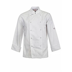 Executive Chefs Jacket With Press Studs - Long Sleeve Cj039