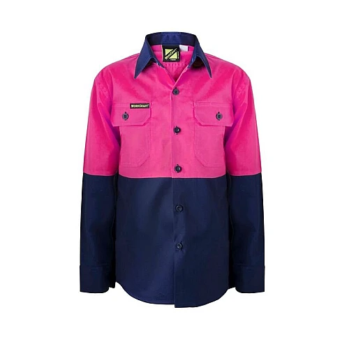 Hi Vis Two Tone Shirt For Kids Hi Vis Two Tone Shirt For Kids