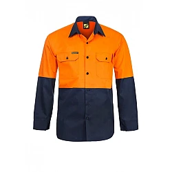 Lightweight Hi Vis Two Tone Long Sleeve