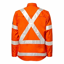 HI VIS RIPSTOP NSW RAIL SHIRT