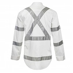 Long Sleeves Hi Vis X-Pattern Shirt  WS3222